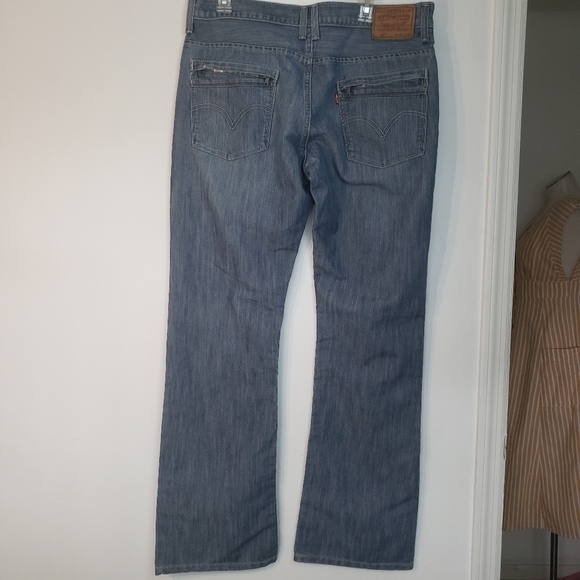 Levi Strauss 527 Stone Wash Zipper Pockets Straight Leg Men's Jeans Size 36x34 - Picture 8 of 9